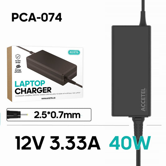 Carregador Portátil Samsung 12V 3.33A 2.5*0.7mm 40W