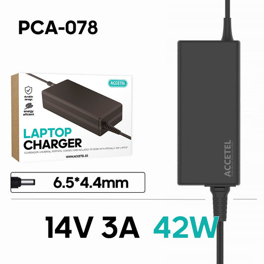 PCA-078 Carregador Portátil Samsung 14V 3A 6.5*4.4mm 42W - Default Title