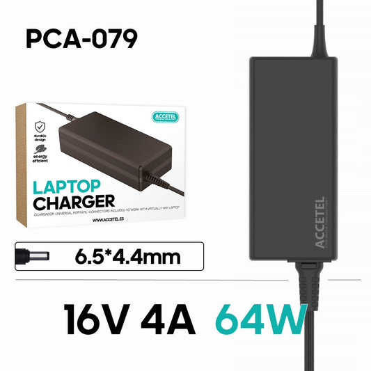 Carregador Portátil Sony 16V 4A 6.5*4.4mm 65W