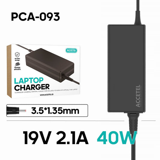 PCA-093 Carregador Genérico 19V 2.1A 3.5*1.35mm 40W - Default Title