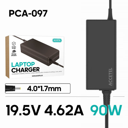 Carregador Portátil Dell 19.5V 4.62A 4.0*1.7mm 90W