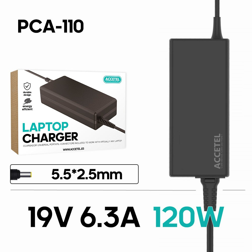 Carregador Portátil Asus 19V 6.3A 5.5*2.5mm 120W
