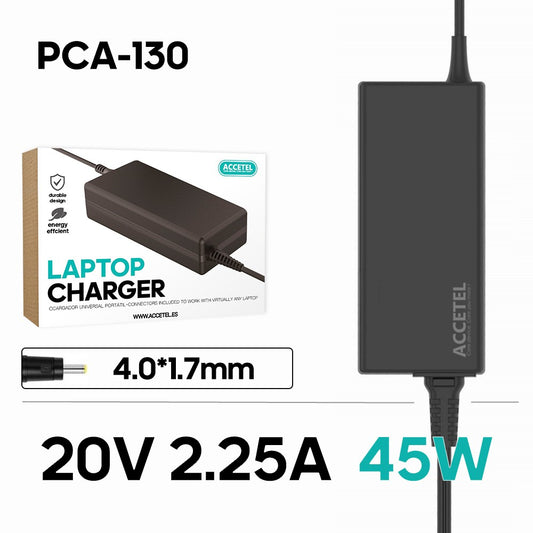 Carregador Portátil Lenovo 20V 2.25A 4.0*1.7mm 45W