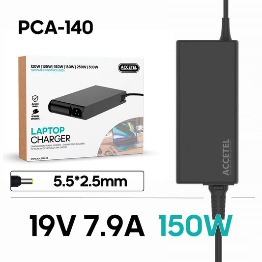 Carregador Portátil Acer / Medion 19V 7.9A 5.5*2.5mm 150W
