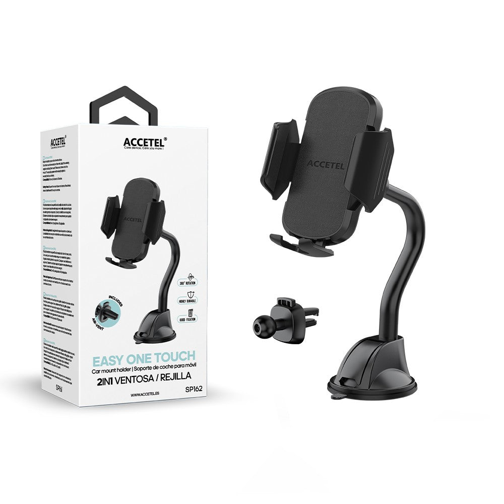 Suporte Universal Saída de Ar ou Ventosa AutoClip (2em1)