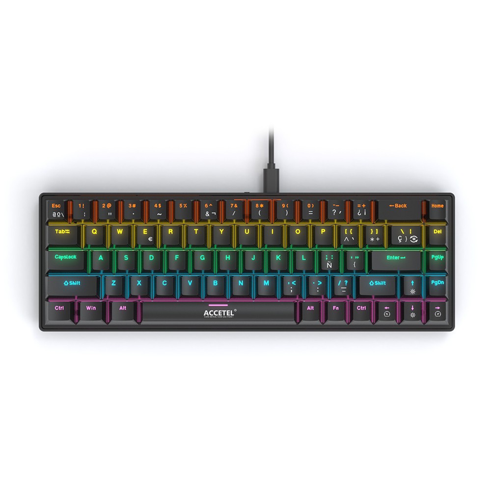 Teclado Mecânico - Preto (Espanhol)