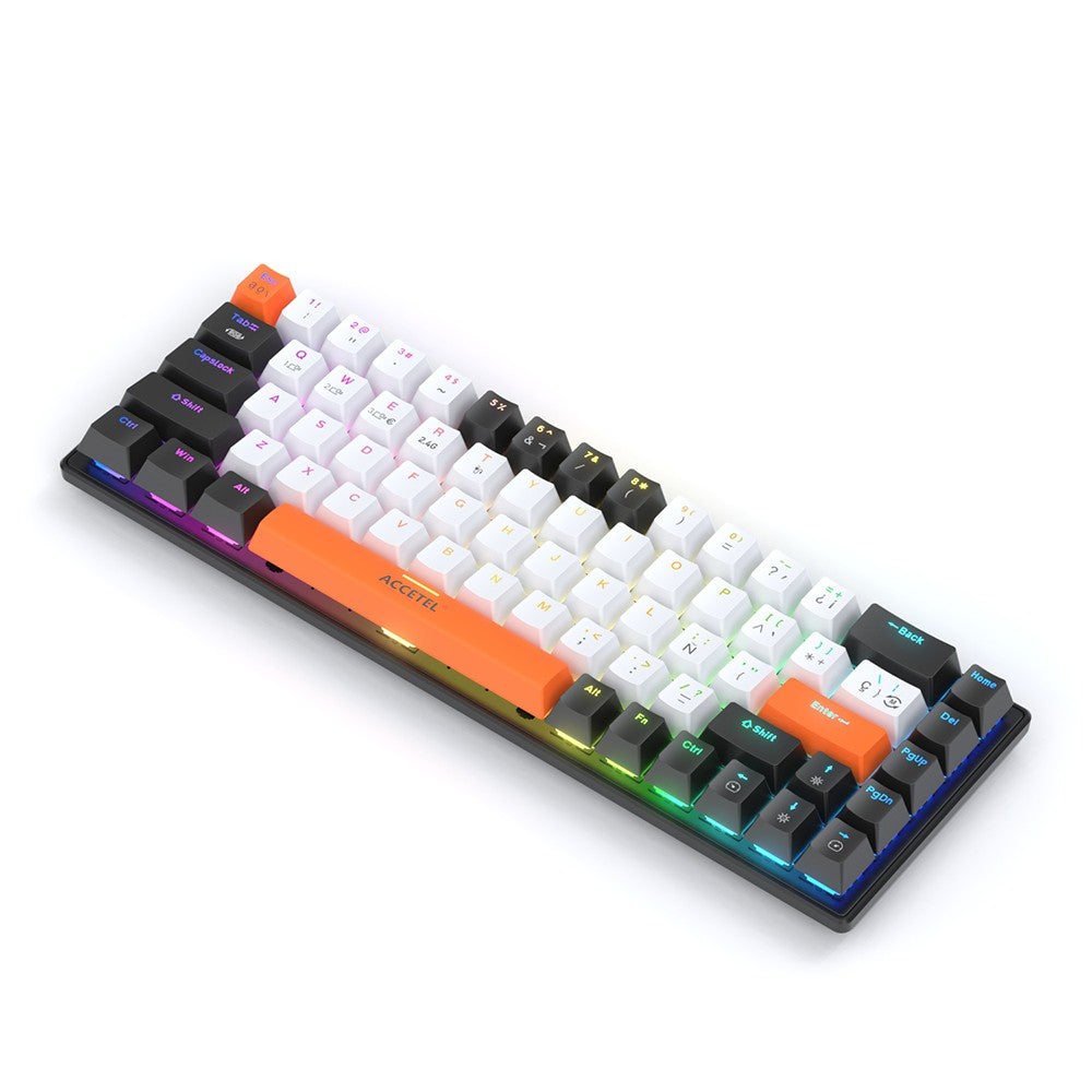 Teclado Mecânico Sem Fio - Branco (Espanhol) - Default Title