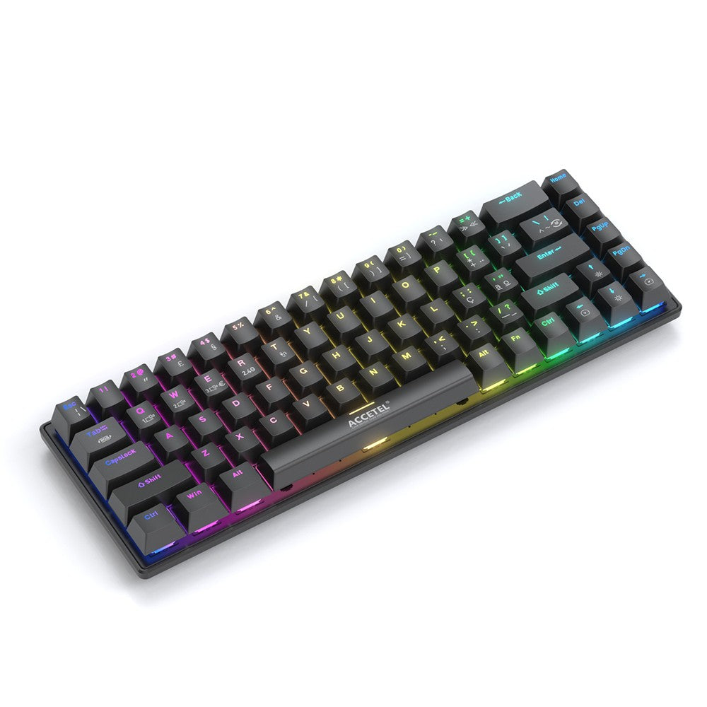 Teclado Mecânico Sem Fio - Preto (Português) - Default Title