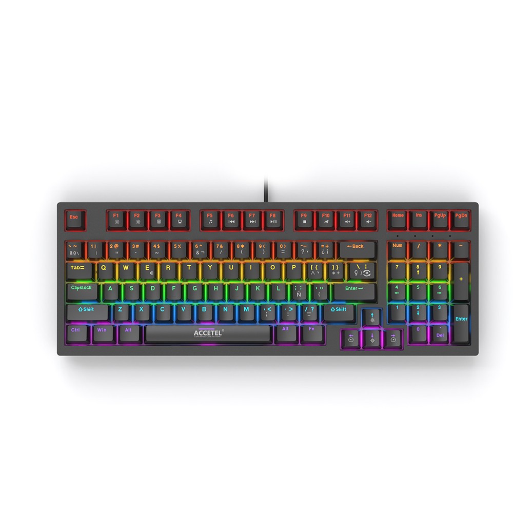 Teclado Mecânico com numérico - Preto (Espanhol)