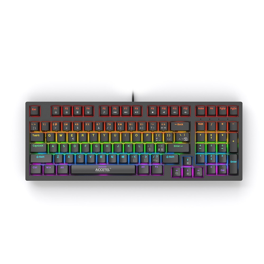 Teclado Mecânico com numérico - Preto (Português)