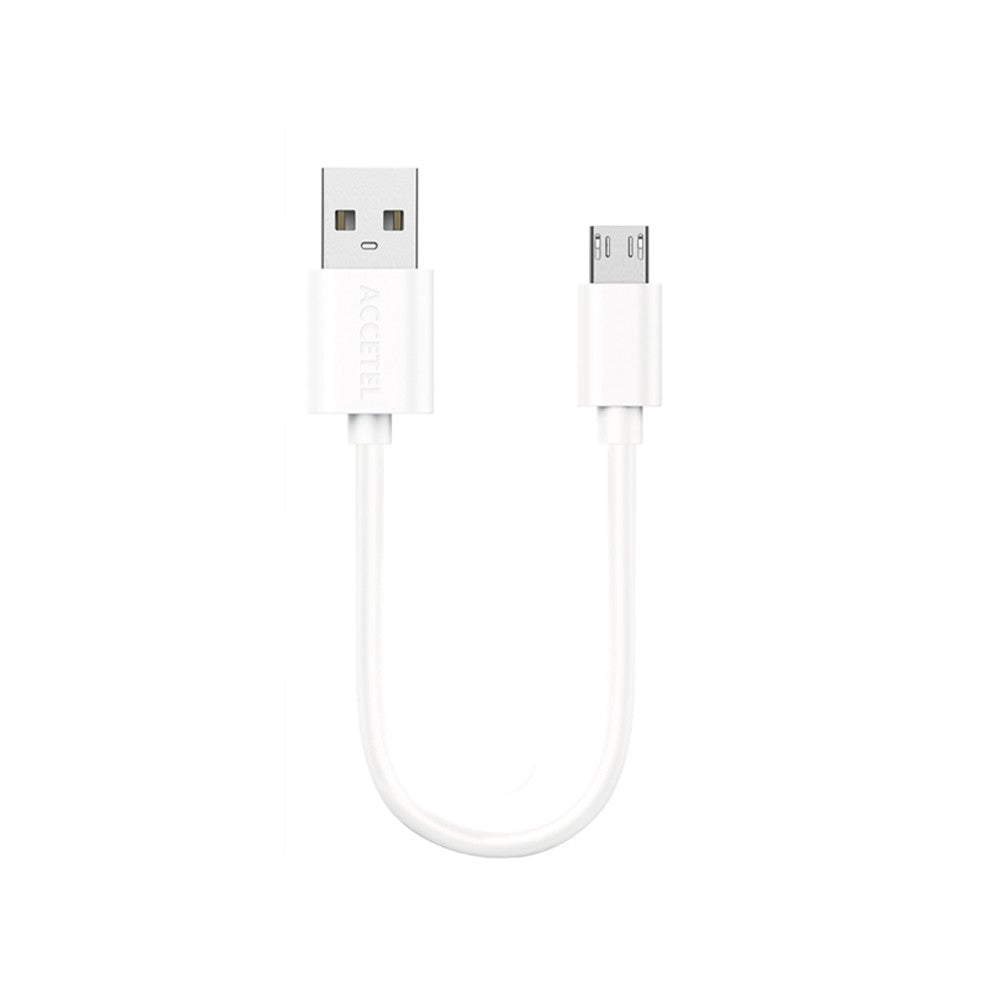 Cabo de Dados 2.4A - Micro USB (0.30M) Branco - Default Title