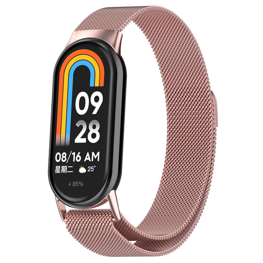 Correia Metálica Xiaomi Smart Band 8 / 9 - Rosa