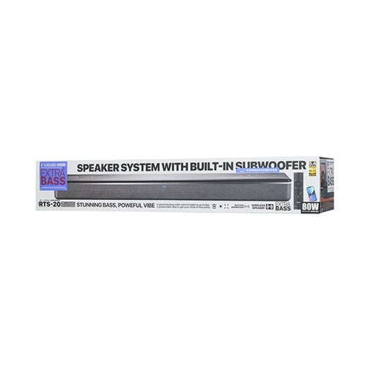 Barra de Som para TV Home Theater de 80W - Default Title
