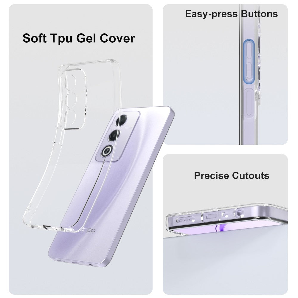 Silicone Transparente 2.0 TPU - Oppo A80 5G