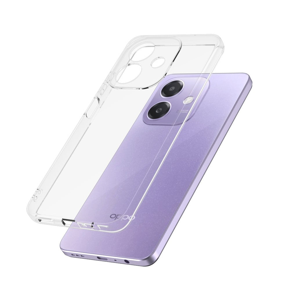 Silicone Transparente 2.0 TPU - Oppo A3X / A40 / A40m / A60 5G
