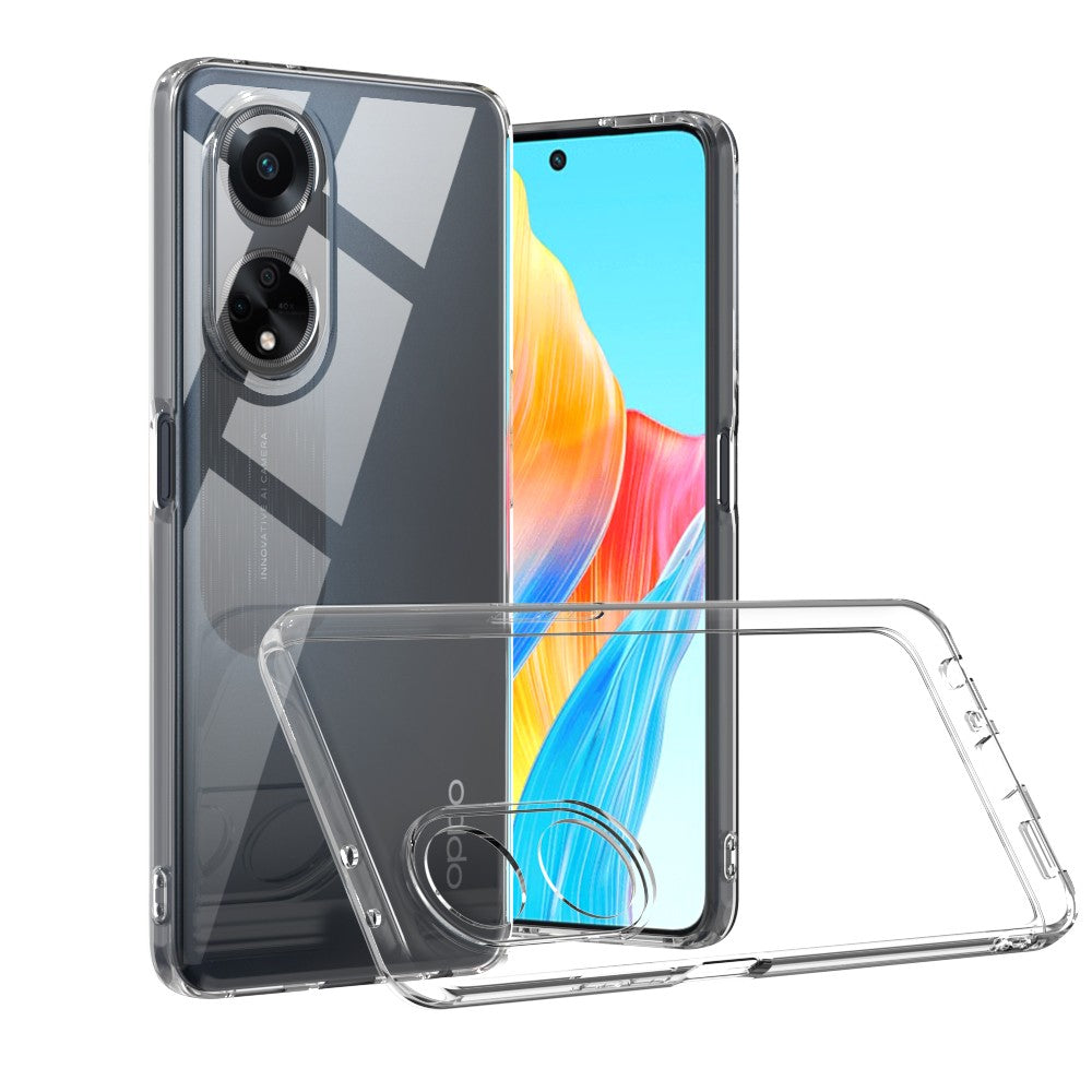 Silicone Transparente 2.0 TPU - Oppo A98 5G - Default Title