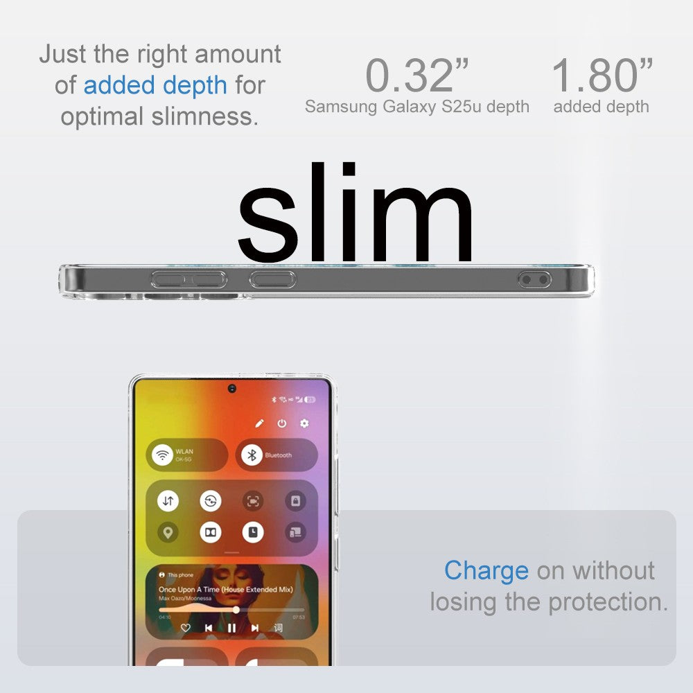 Silicone Transparente 2.0 TPU - Samsung Galaxy S25 Ultra