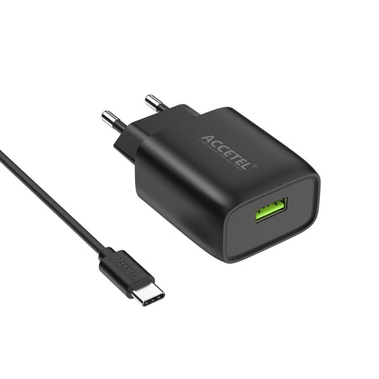 Carregador de Parede USB 2.4A - Cabo Tipo C - Default Title