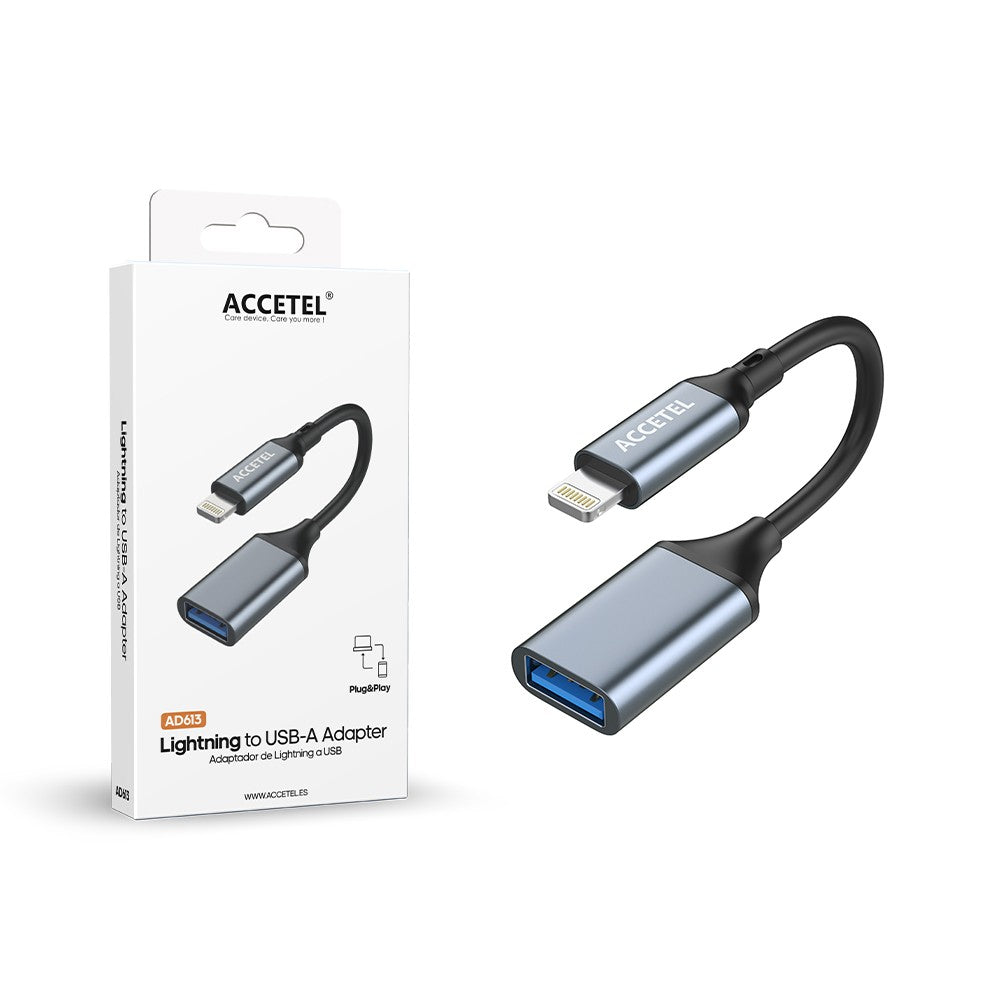 Cabo OTG Lightning para USB 3.0