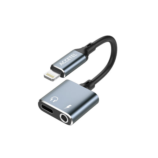 Adaptador Lightning para Jack 3.5mm Áudio e Lightning Carregamento - Default Title