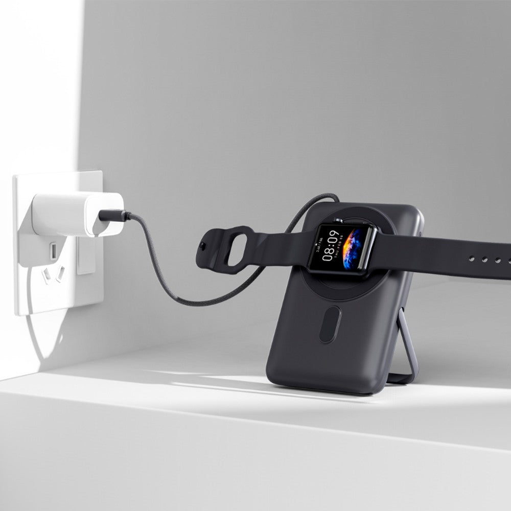 Lekus FreeVolt Carregamento Sem Fio MagSafe & Apple Watch 10000mAh 22.5W PD+QC3.0 com Display e Cabo USB-C Incorporado