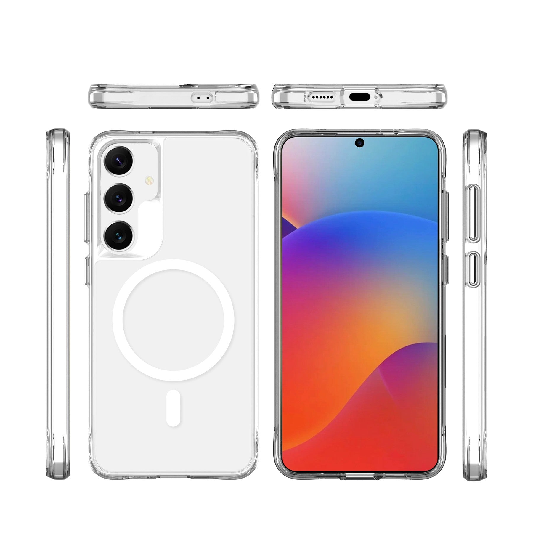 Capa Anti-Choque Reforçada - Samsung Galaxy S25+ (Magsafe)