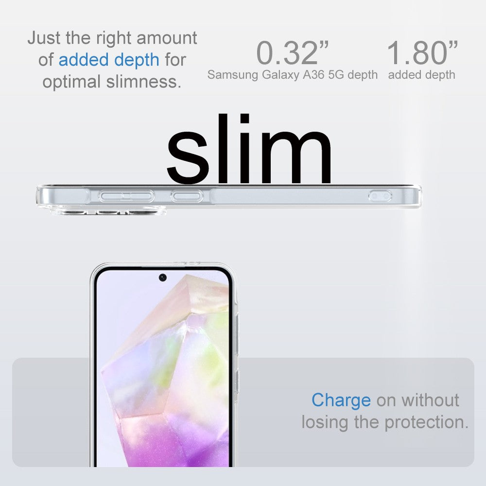Silicone Transparente 2.0 TPU - Samsung Galaxy A36