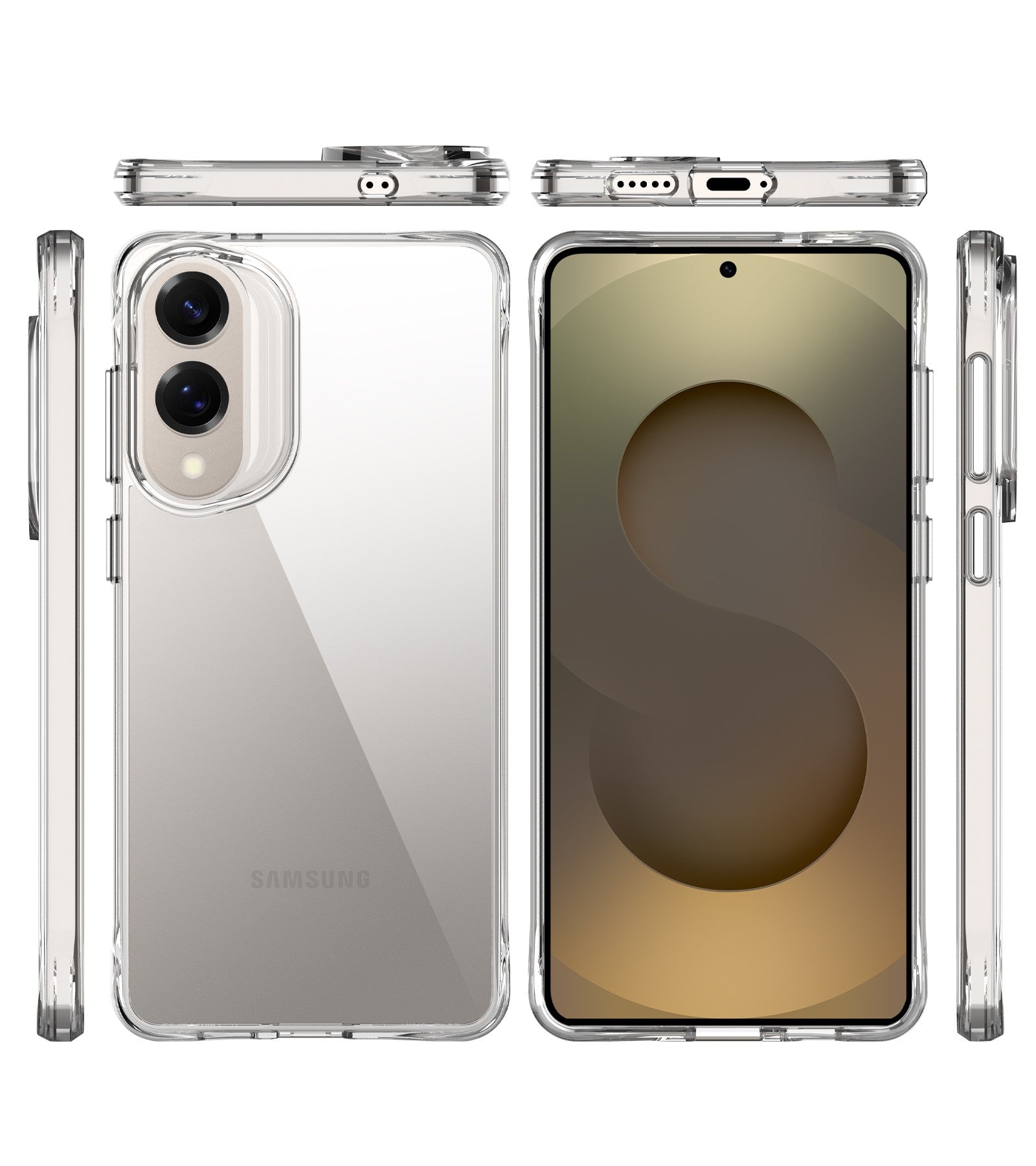 Capa Anti-Choque Reforçada - Samsung Galaxy S25 Edge *AEREO