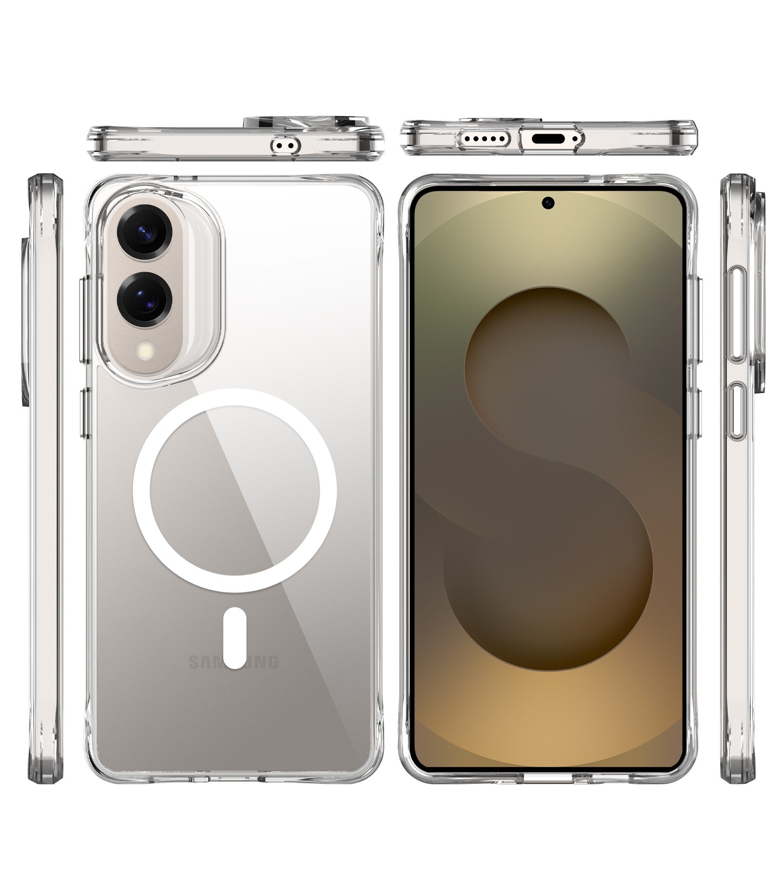 Capa Anti-Choque Reforçada - Samsung Galaxy S25 Edge (Magsafe)