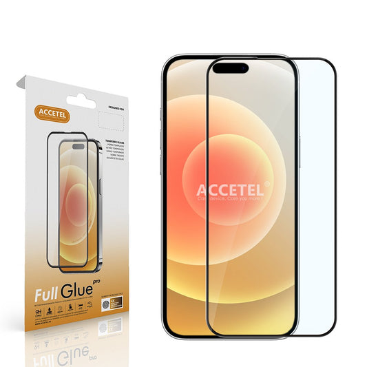 Película de Vidro 2D Full Glue iPhone 17 Pro Max