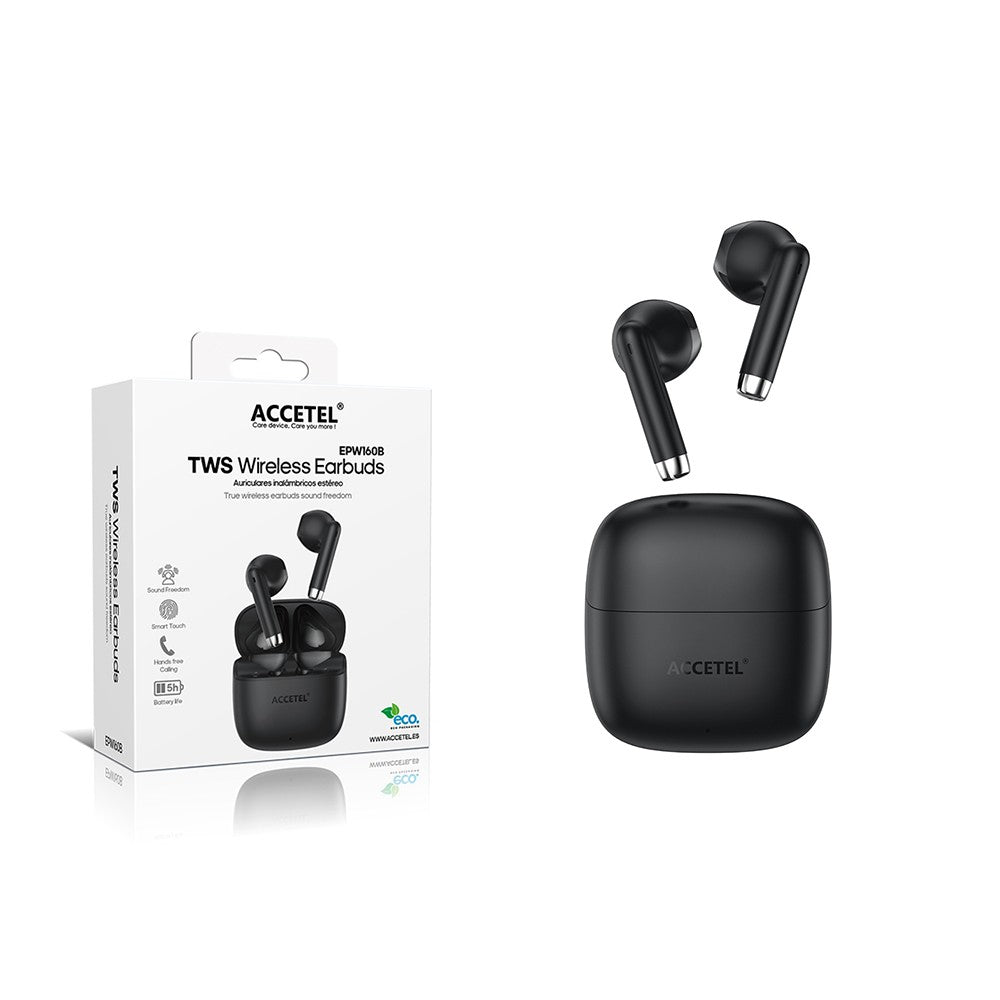 Fone de Ouvido Sem Fio TWS Touch ? Preto