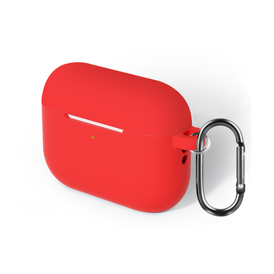 Capa Protetora de Silicone para AirPods Pro 3 (2025) - Vermelho