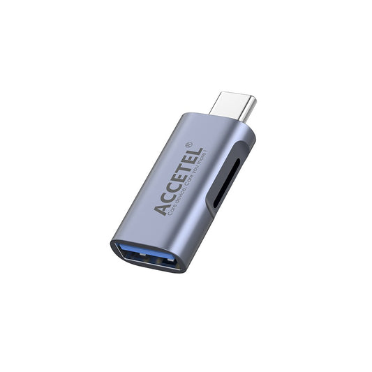 Adaptador OTG USB-C para USB 3.0 com Leitor MicroSD - Default Title