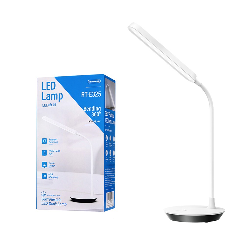 Lâmpada de Mesa LED Flexível 360° com Regulação Tátil e Bateria 1200mAh - Default Title