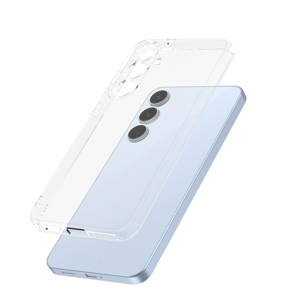 Silicone Transparente 2.0 TPU - Samsung Galaxy S25 FE (Proteção de Lente)