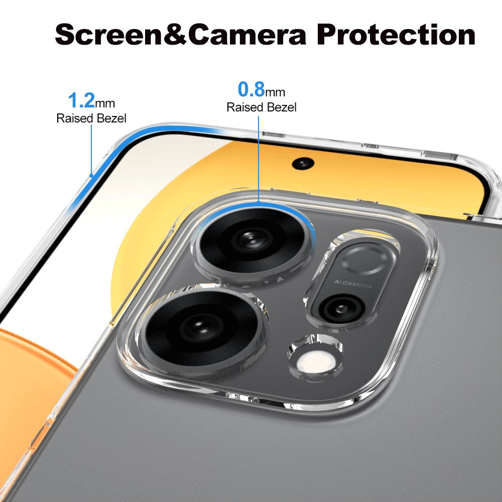 Silicone Transparente 2.0 TPU - Oppo Reno14 F / Reno14 Fs