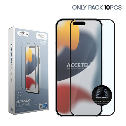 Protetor Antiestático Full Glue 2.75D iPhone 17 (Pacote 10PCS)
