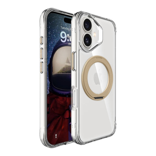 Capa Orbit MagSafe com Aro Rotativo para iPhone 16 - Dourado
