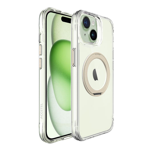 Capa Orbit MagSafe com Aro Rotativo para iPhone 13 / 14 - Titânio