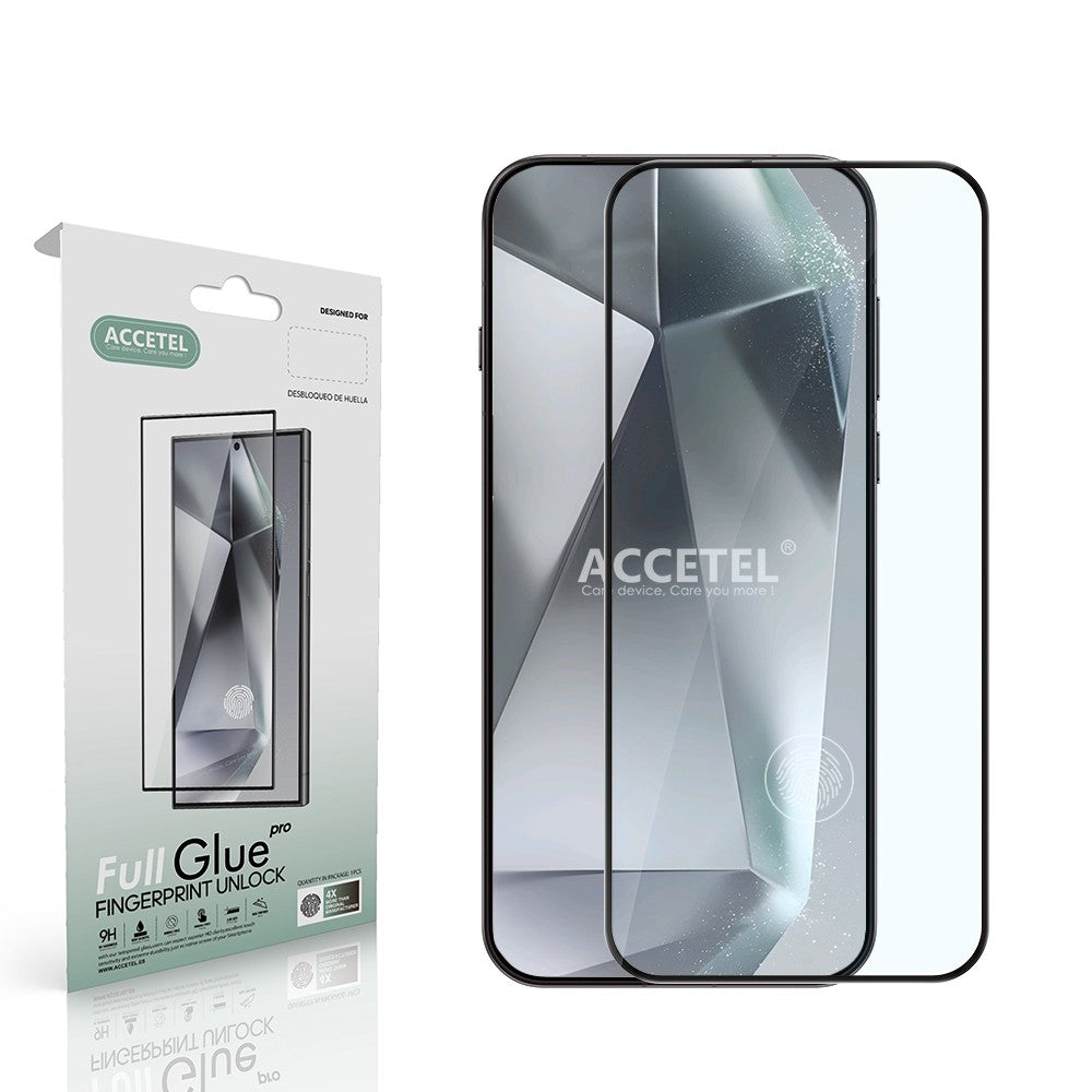 Película de Vidro 2D Full Glue Oppo Find X9 Pro (Desbloqueio por Impressão Digital)