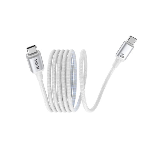 Cabo Magnético Enrolável USB-C para USB-C 60W ? 1 Metro - Default Title