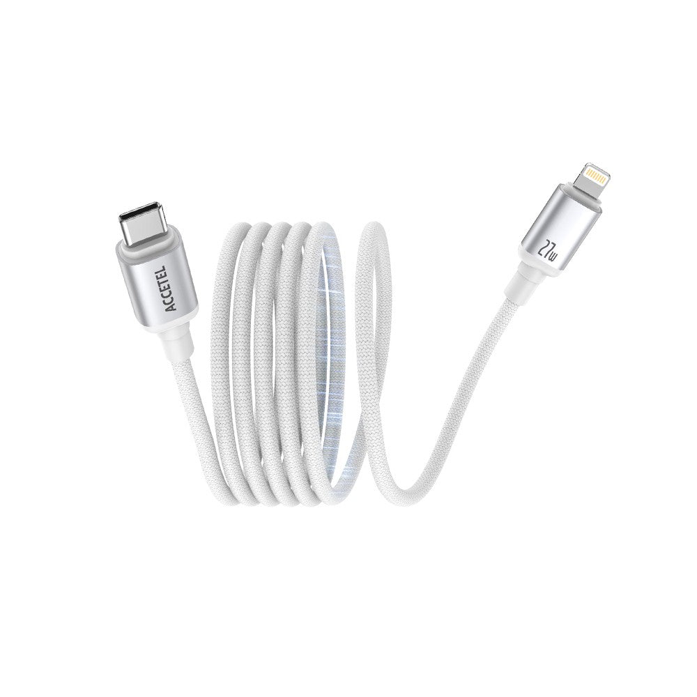 Cabo Magnético Enrolável USB-C para Lightning 30W ? 1 Metro - Default Title