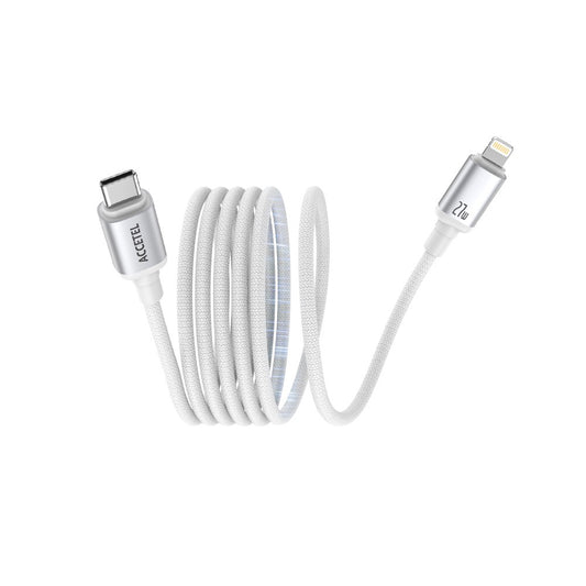 Cabo Magnético Enrolável USB-C para Lightning 30W ? 1 Metro - Default Title