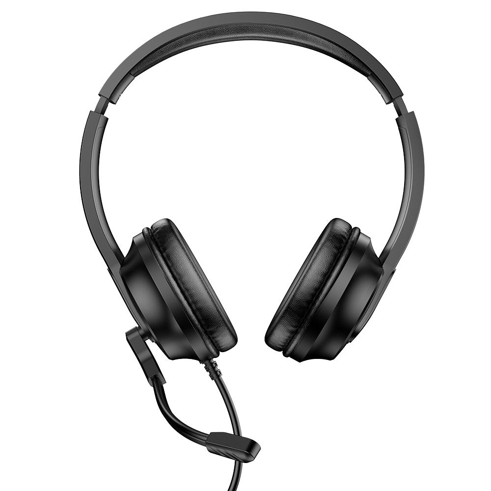 Headset de Escritório com Microfone ENC e Conexão USB-C