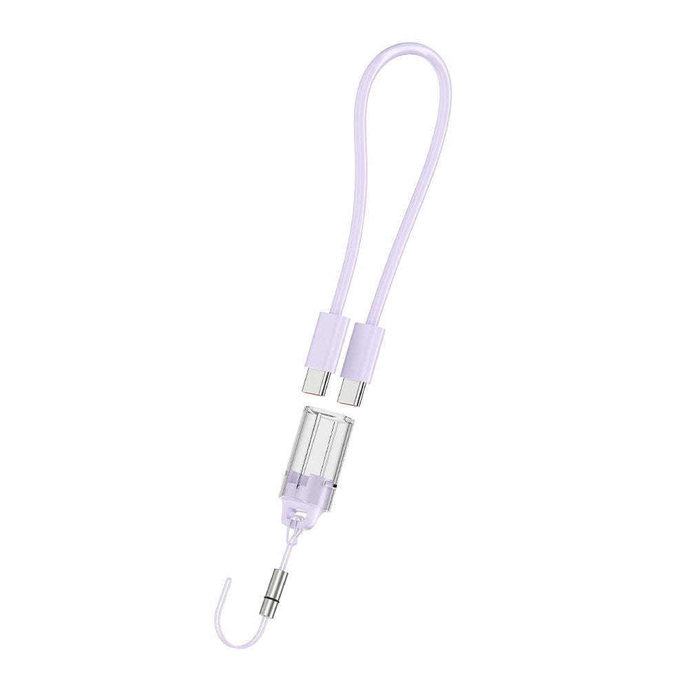 Bateria Externa de Carga Rápida 10000mAh 22,5W PD+QC3.0 com Tela Digital e Cabo USB-C Integrado