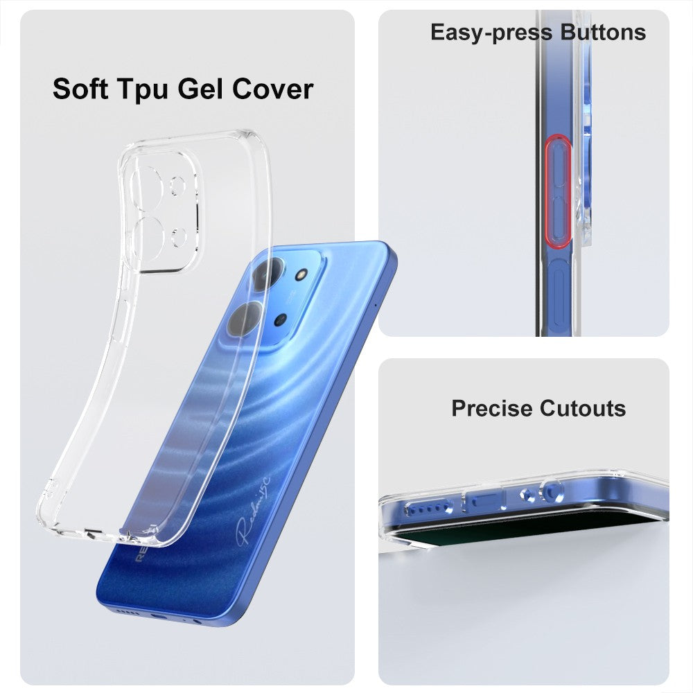 Silicone Transparente 2.0 TPU - Xiaomi Redmi 15C (171.56mm) / Poco C85 4G
