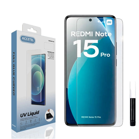 Película de Vidro UV Líquido Xiaomi Redmi Note 15 Pro 4G