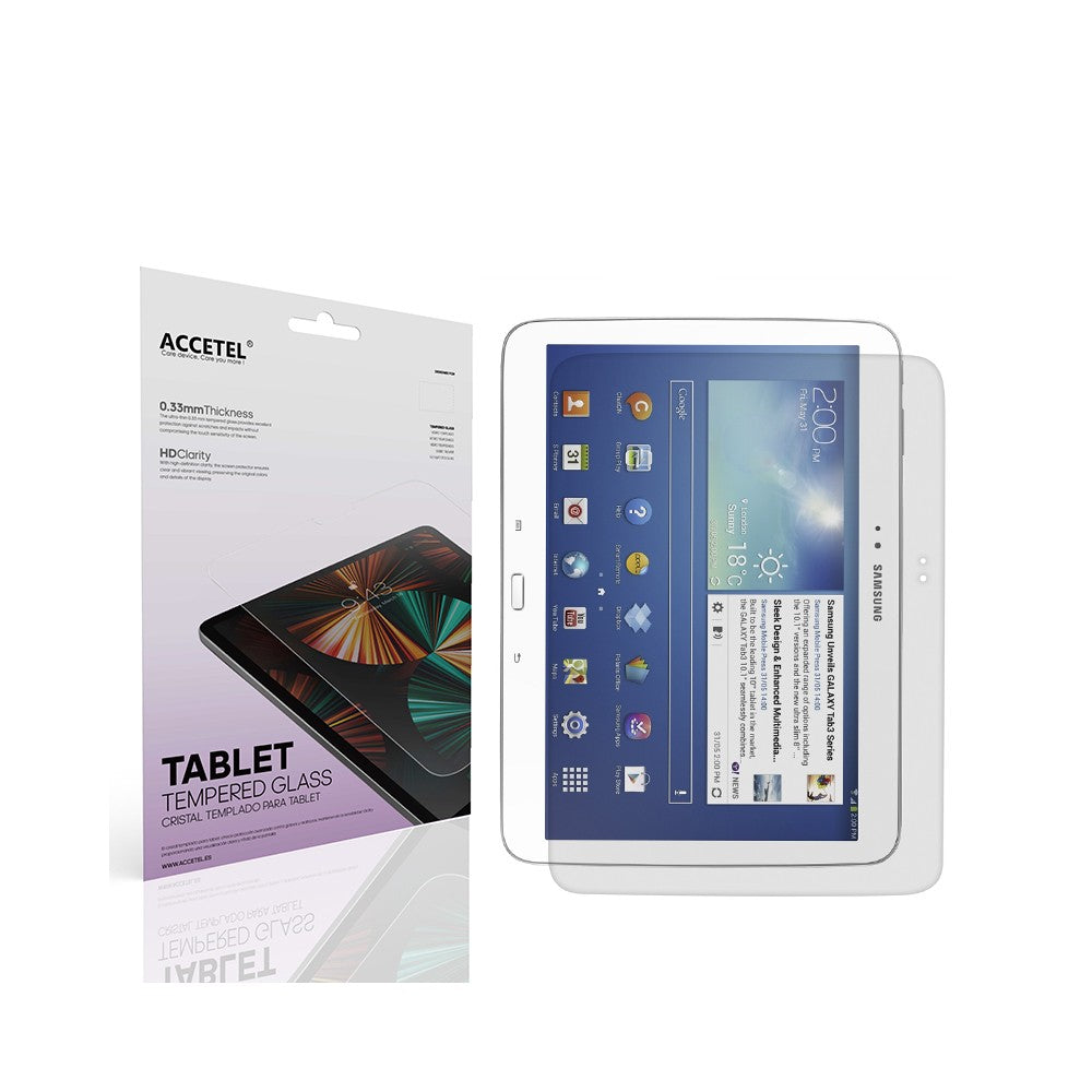 Película de Vidro Tablet - Samsung Galaxy Tab 3 10.1" P5200 - Default Title