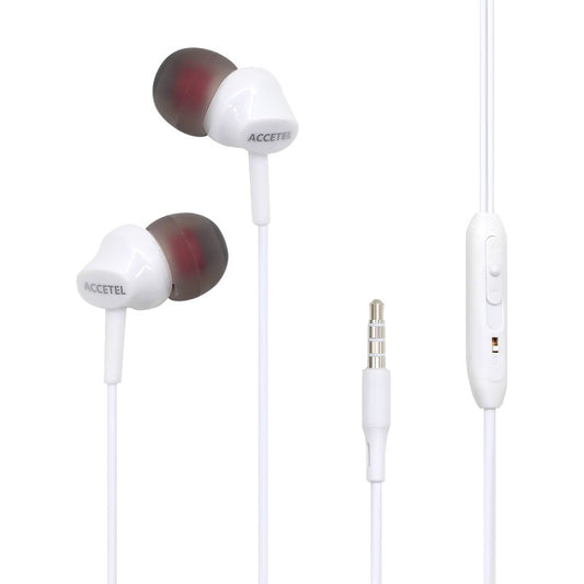 Auscultadores Estéreo 3.5mm com Microfone - Branco - Default Title