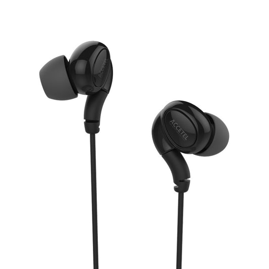 Auscultadores Estéreo Esporte 3.5mm com Microfone - Preto - Default Title